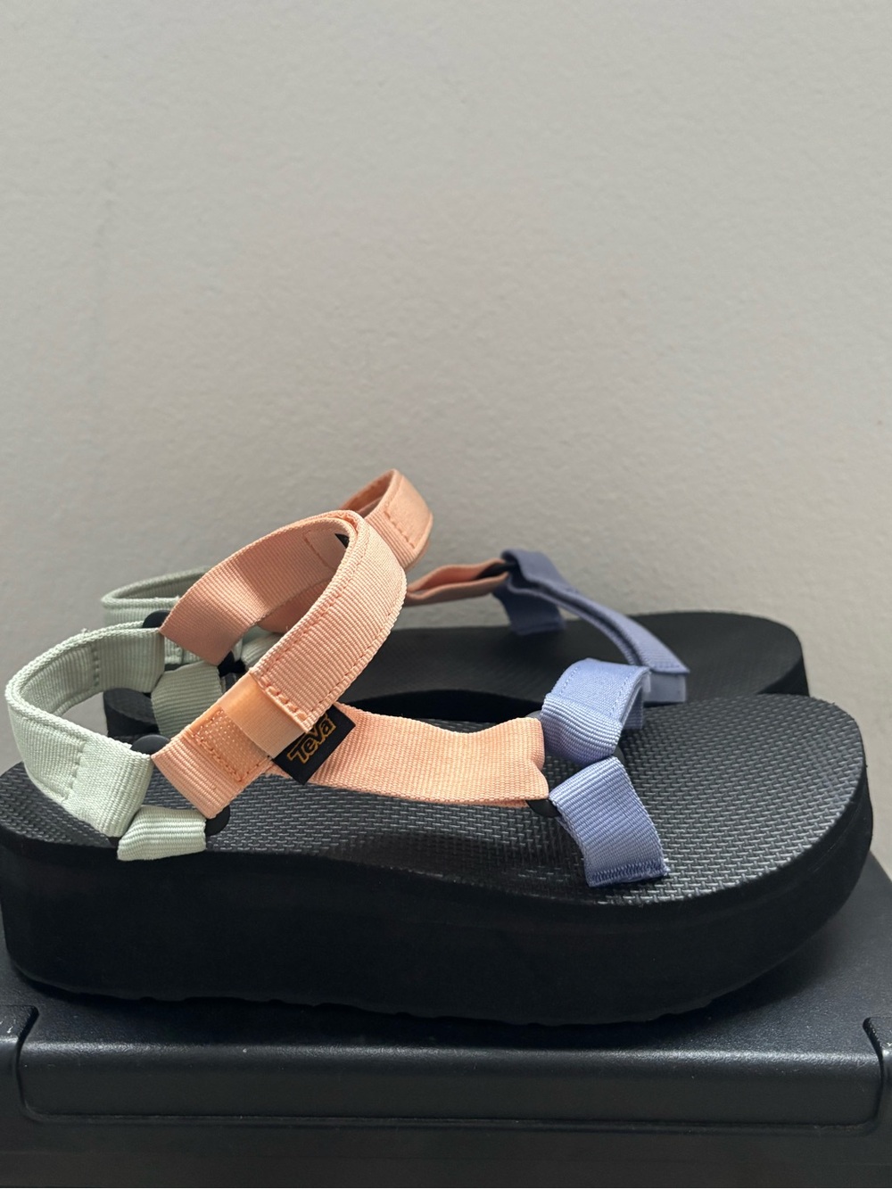 Teva Women's Peach, Lavender & Mint Universal Platform Sandals